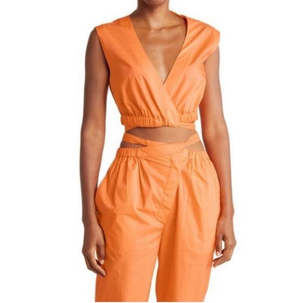 Nicholas Tarla Tie Hem Top In Wildflower